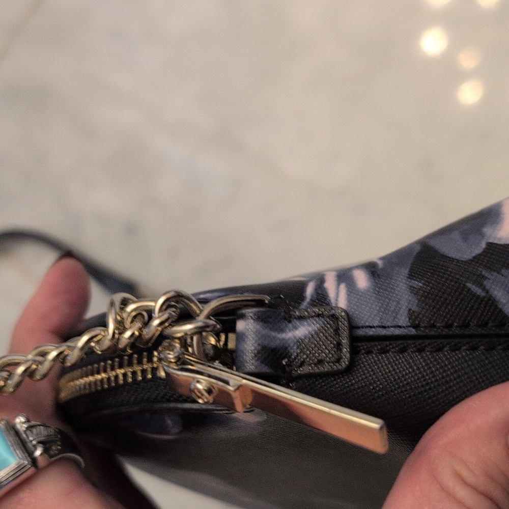 Kate Spade Black Floral Crossbody Bag - Picture 5 of 8